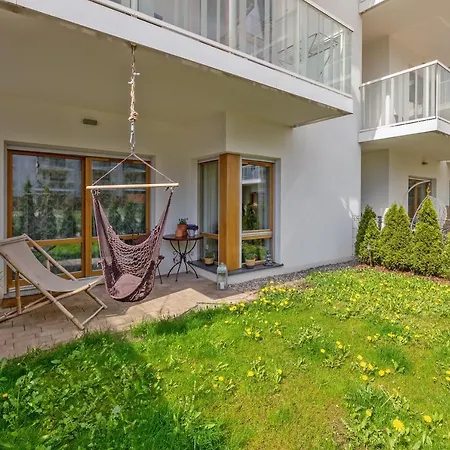 Mila Baltica Seaside, Sauna, Gym & Parking By Downtown Apartamento