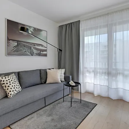 Mila Baltica Seaside, Sauna, Gym & Parking By Downtown Apartamento Gdańsk