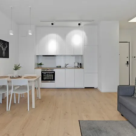 Mila Baltica Seaside, Sauna, Gym & Parking By Downtown Appartement