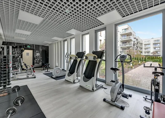 Mila Baltica Seaside, Sauna, Gym & Parking By Downtown Apartment