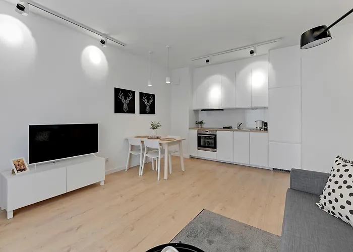 Mila Baltica Seaside, Sauna, Gym & Parking By Downtown * Gdansk