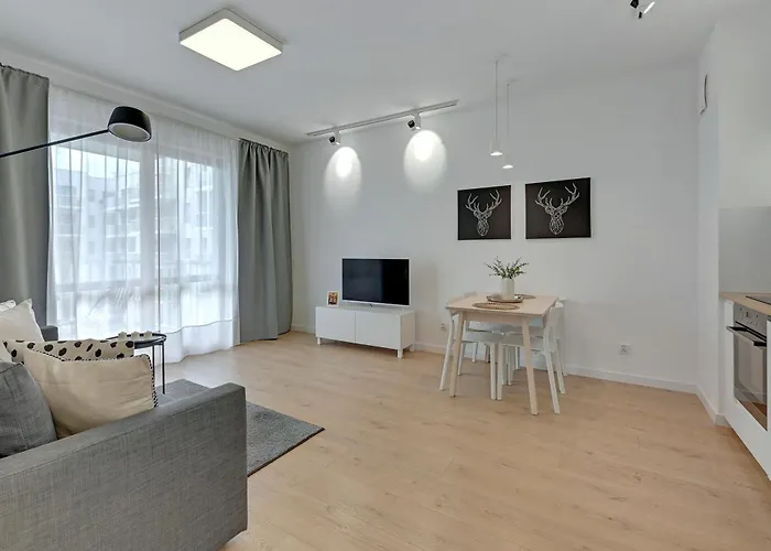 Mila Baltica Seaside, Sauna, Gym & Parking By Downtown * Gdansk