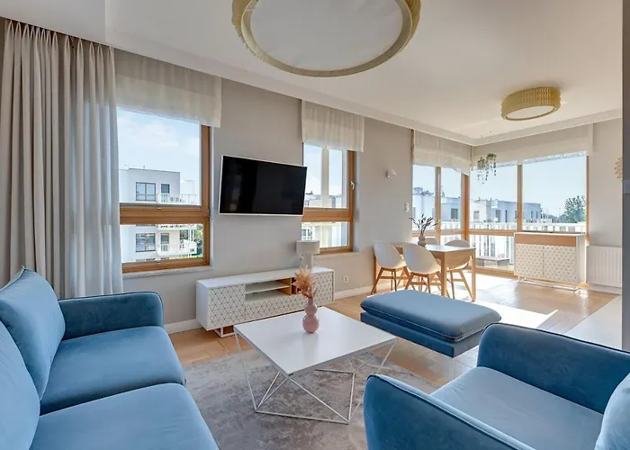 Mila Baltica Seaside, Sauna, Gym & Parking By Downtown Lägenhet *