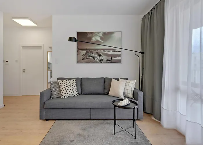 Mila Baltica Seaside, Sauna, Gym & Parking By Downtown * Gdańsk